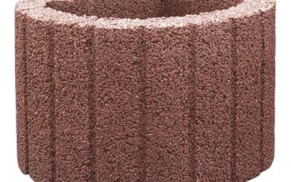 Semmelrock Mini növényedény 20x30 vörösbarna