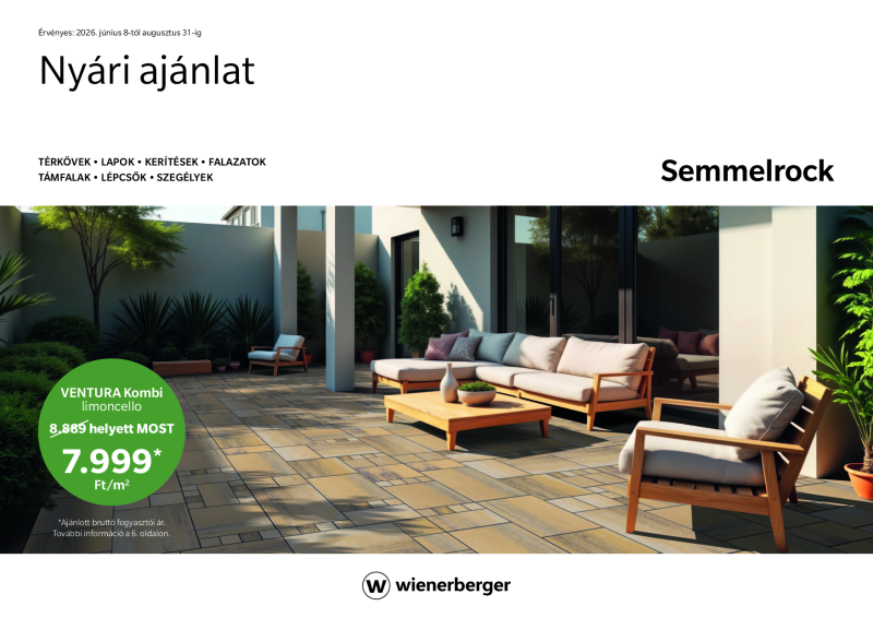 Semmelrock nyári ajánlat 2026