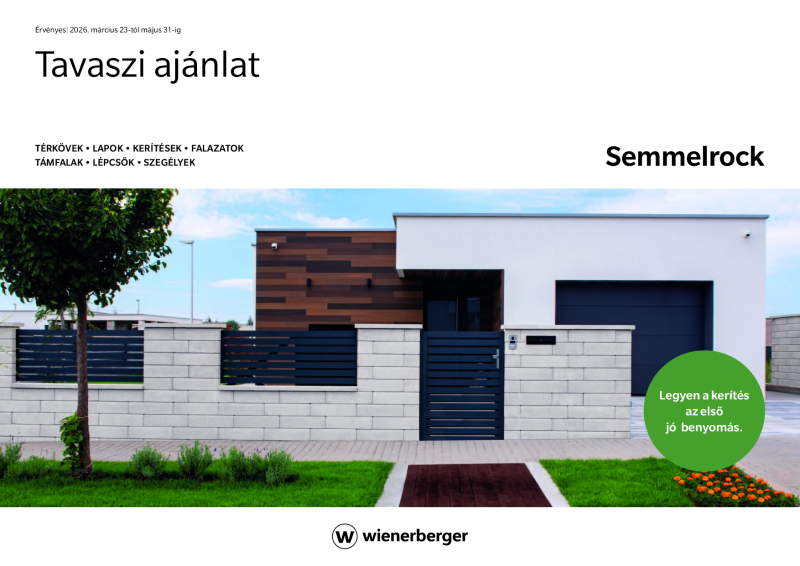 Semmelrock tavaszi ajánlat 2026
